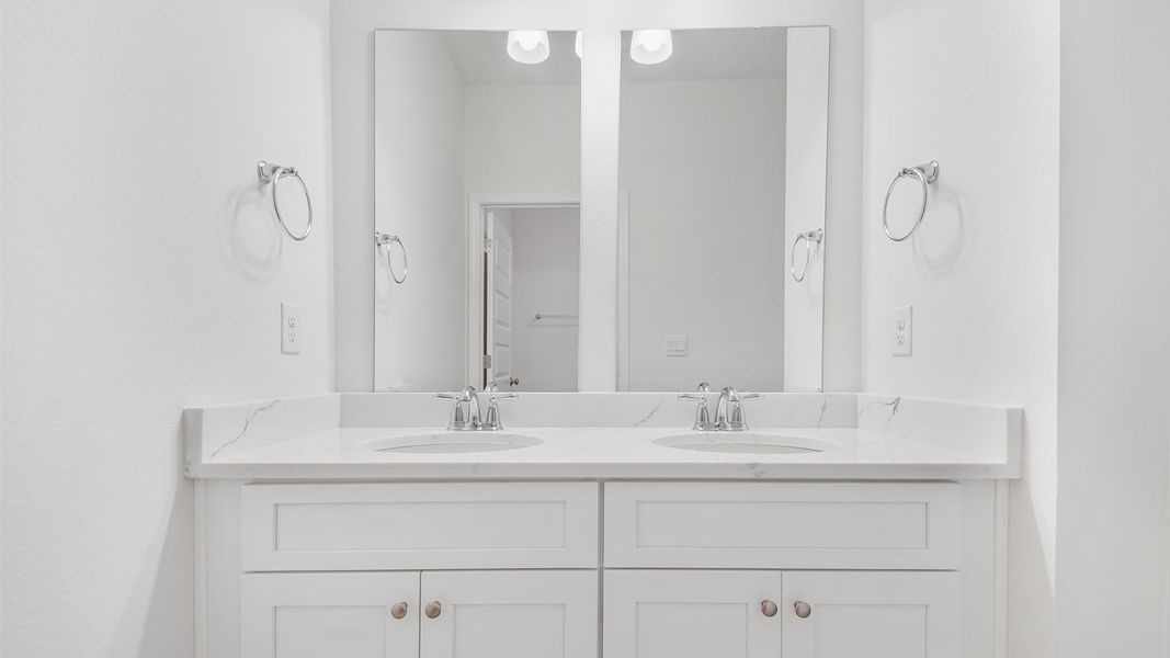 Furnished interior view inside a new home in Bayside at Ward Creek, Panama City Beach (Image 14).