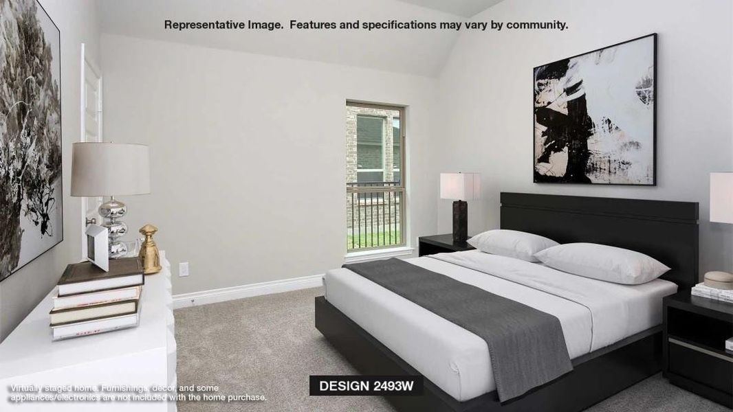 Furnished interior view inside a new home in Serenity 55+ Active Adult, Arcola (Image 9).