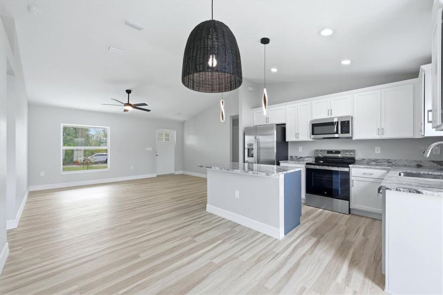 Furnished interior view inside a new home in , Englewood (Image 5).