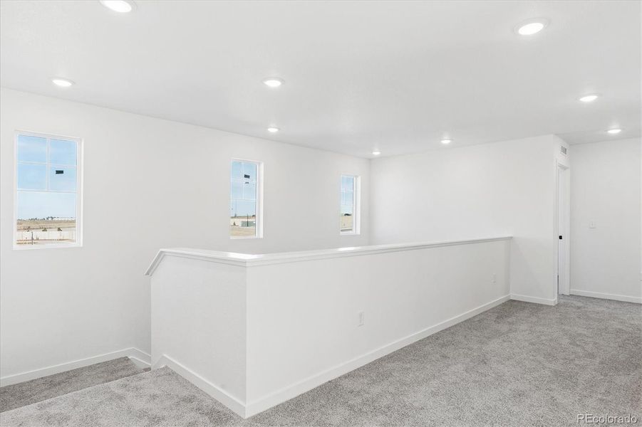 Spacious, unfurnished interior of a new home in The Summit at Meridian, Englewood (Image 14).