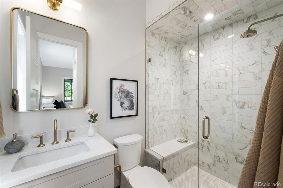 Furnished interior view inside a new home in , Denver (Image 10). Furnished interior view inside a new home in , Denver (Image 10).