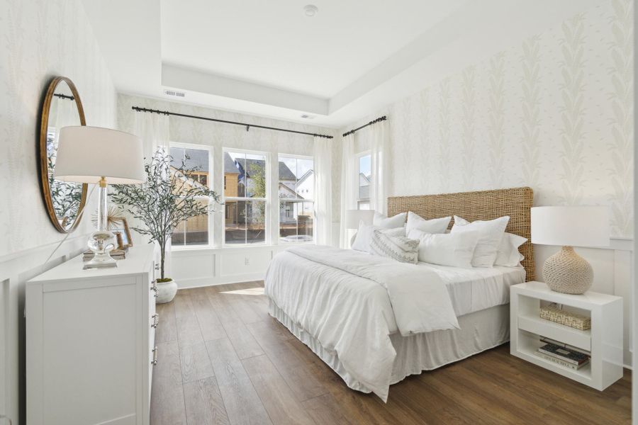 Furnished interior view inside a new home in Limehouse Farms: Arbor Collection, Summerville (Image 40). Furnished interior view inside a new home in Limehouse Farms: Arbor Collection, Summerville (Image 40).