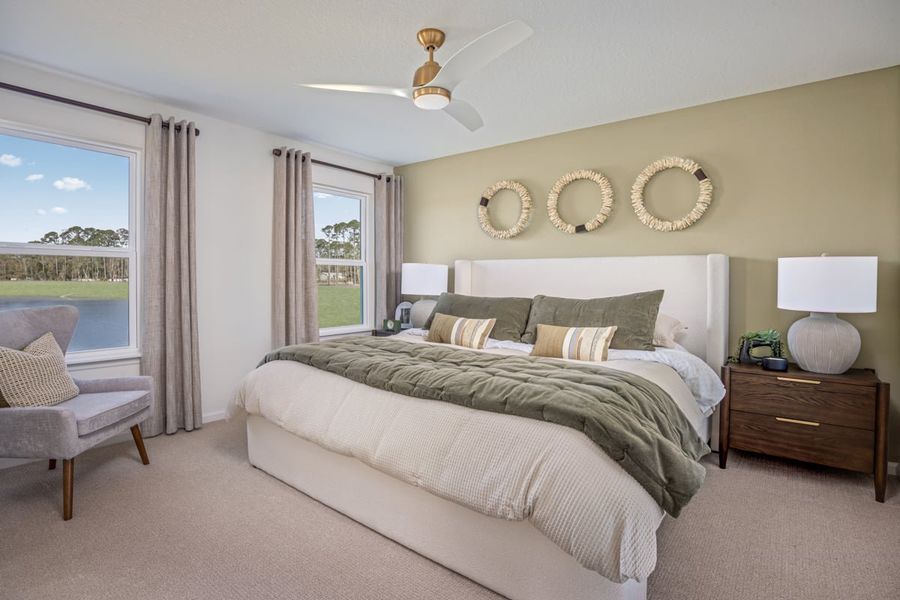 Representative furnished interior of a home built from the 1638 by KB Home in Sebastian Oaks, St. Augustine (Image 6). Representative furnished interior of a home built from the 1638 by KB Home in Sebastian Oaks, St. Augustine (Image 6).