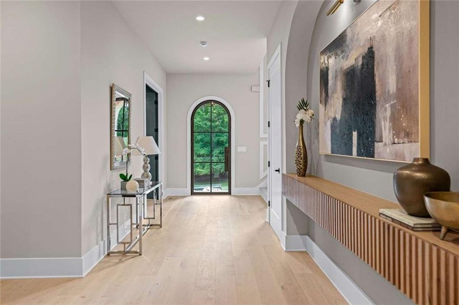 Furnished interior view inside a new home in , Atlanta (Image 56). Furnished interior view inside a new home in , Atlanta (Image 56).