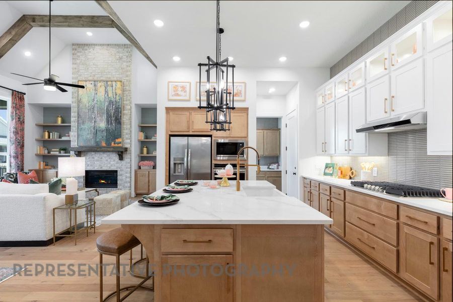 Furnished interior view inside a new home in Parten, Austin (Image 31).