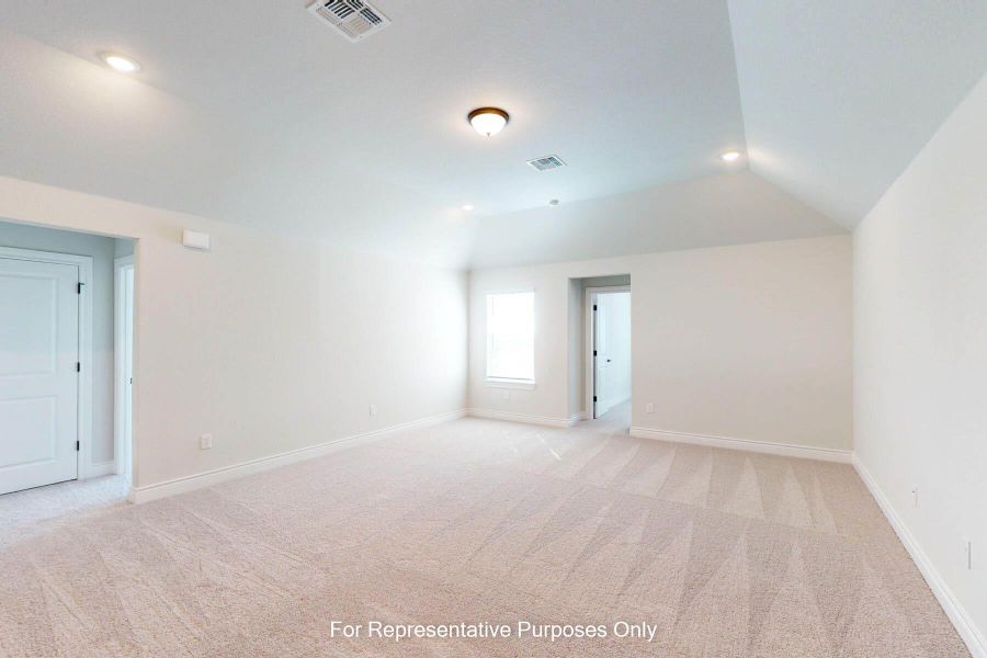 Spacious, unfurnished interior of a new home in Barksdale, Leander (Image 10). Spacious, unfurnished interior of a new home in Barksdale, Leander (Image 10).