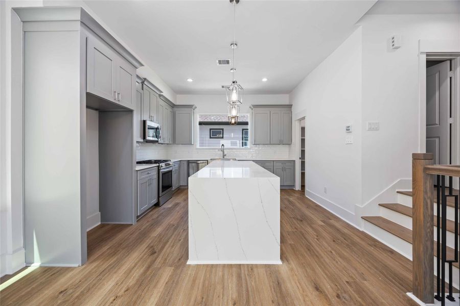 Furnished interior view inside a new home in , Houston (Image 17). Furnished interior view inside a new home in , Houston (Image 17).