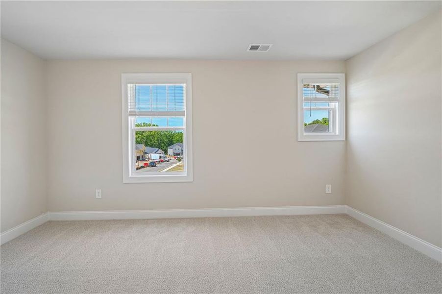 Spacious, unfurnished interior of a new home in Vines at Mill Creek - Legacy Series, Braselton (Image 36). Spacious, unfurnished interior of a new home in Vines at Mill Creek - Legacy Series, Braselton (Image 36).