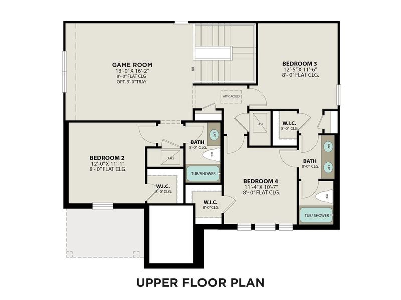 Upper Floor Plan Upper Floor Plan