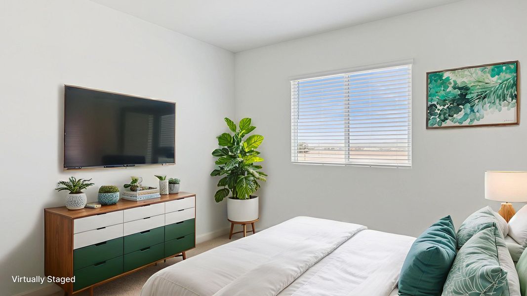 Representative furnished interior of a home built from the Crow by D.R. Horton in Zanjero Pass, Glendale (Image 12).