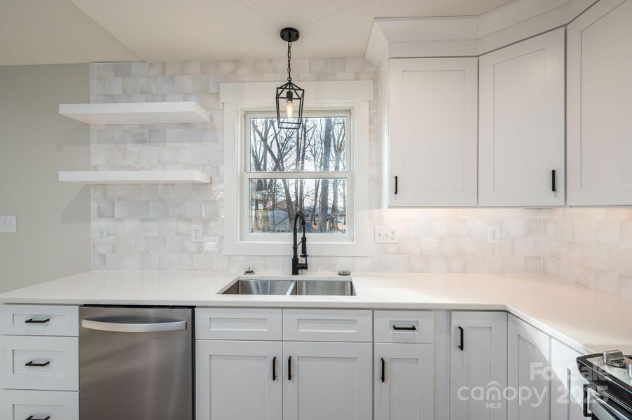 Close-up of interior finishes inside a home in , Newton (Image 12).