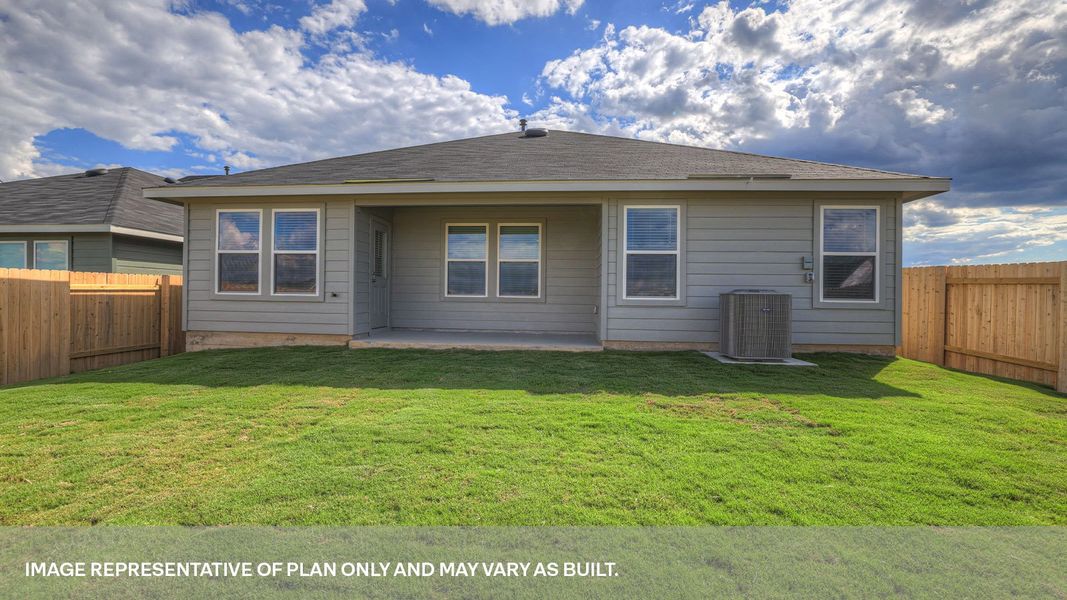 Front exterior of a new home in Trace, San Marcos, TX, highlighting curb appeal (Image 15). Front exterior of a new home in Trace, San Marcos, TX, highlighting curb appeal (Image 15).