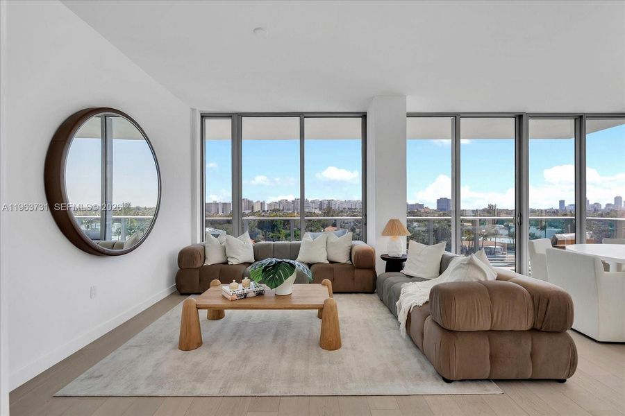 Furnished interior view inside a new home in , Bay Harbor Islands (Image 29). Furnished interior view inside a new home in , Bay Harbor Islands (Image 29).
