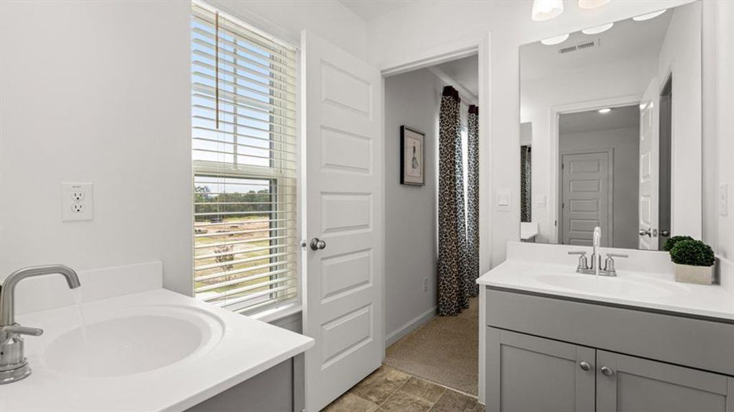 Furnished interior view inside a new home in Heritage Pointe, Senoia (Image 14).