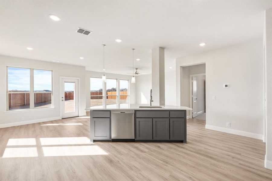 Furnished interior view inside a new home in El Dorado, Granbury (Image 14).