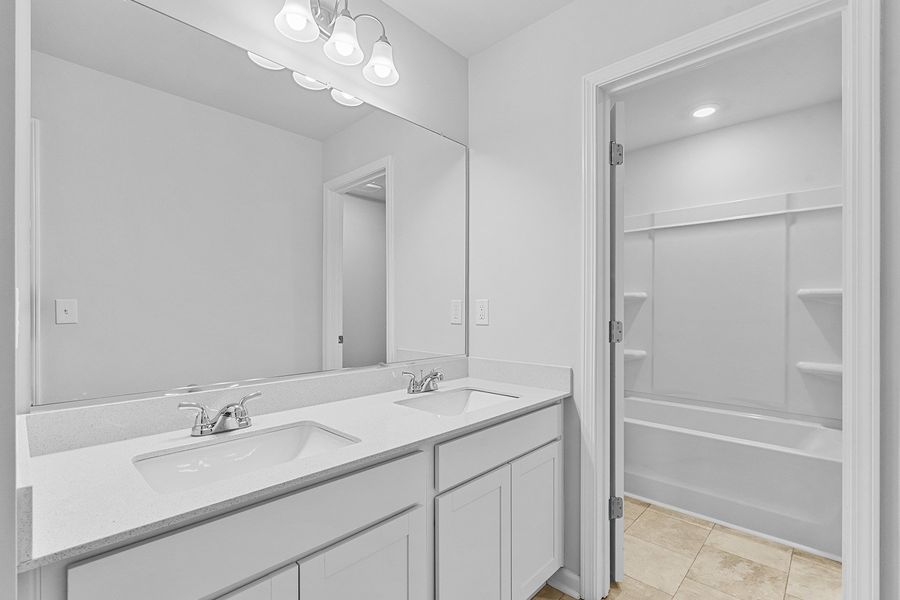 Furnished interior view inside a new home in Hanes Lake, Winston-Salem (Image 15).