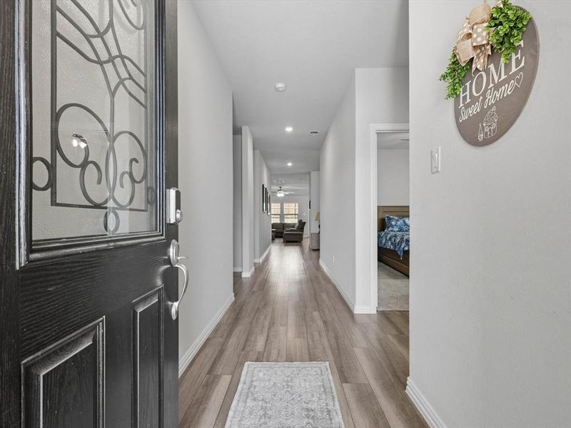 Furnished interior view inside a new home in , Denton (Image 6). Furnished interior view inside a new home in , Denton (Image 6).