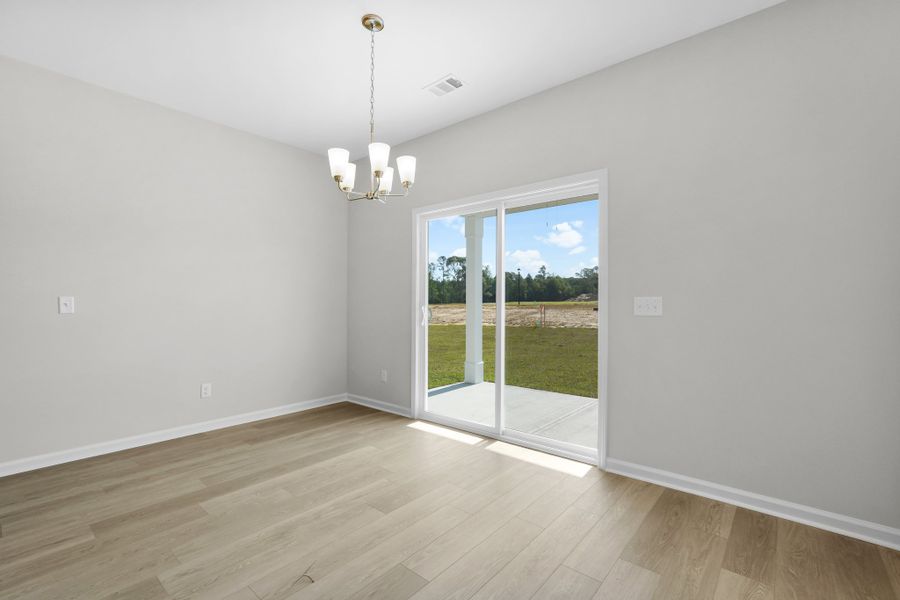 Representative unfurnished interior of a home built from the The Magnolia by Smith Family Homes in Sweetwater, Brunswick (Image 26).