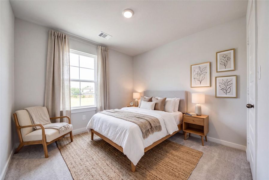 Furnished interior view inside a new home in The Villages at WestPointe, Dayton (Image 11).