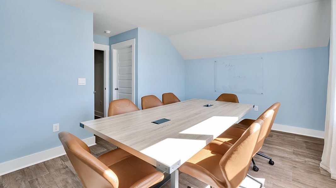 Furnished interior view inside a new home in Indigo Preserve, Leland (Image 21).