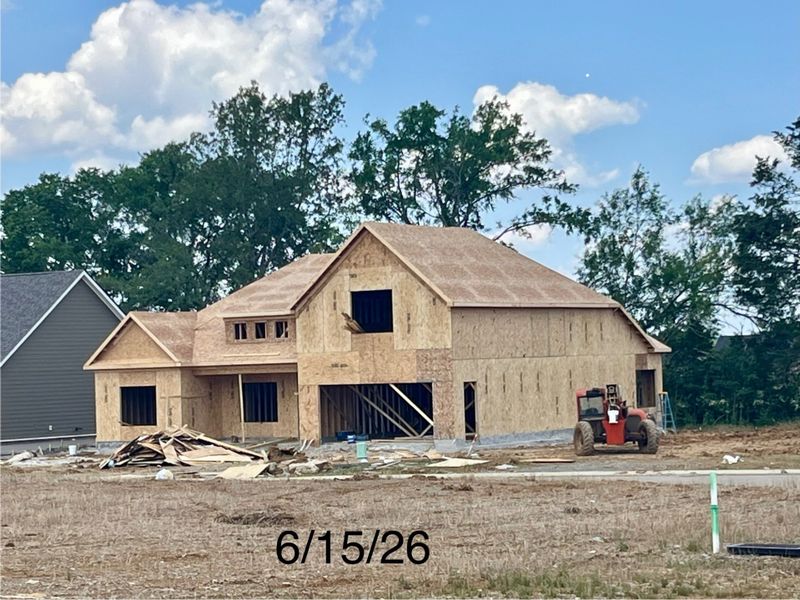 In-progress construction of a new home in Brewer Point, Murfreesboro, TN (Image 6).
