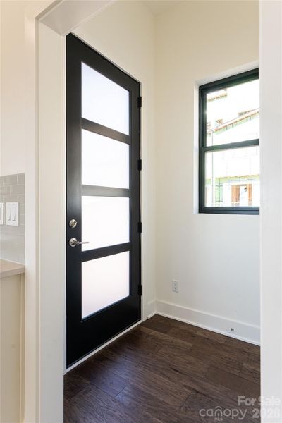 Front entry