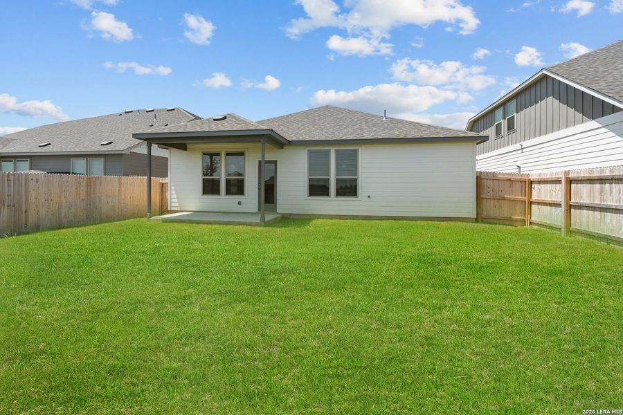 Exterior details and patio area of a home in Nopal Valley, San Antonio (Image 2). Exterior details and patio area of a home in Nopal Valley, San Antonio (Image 2).