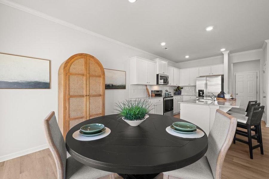 Furnished interior view inside a new home in Hughes Court, Dawsonville (Image 19).