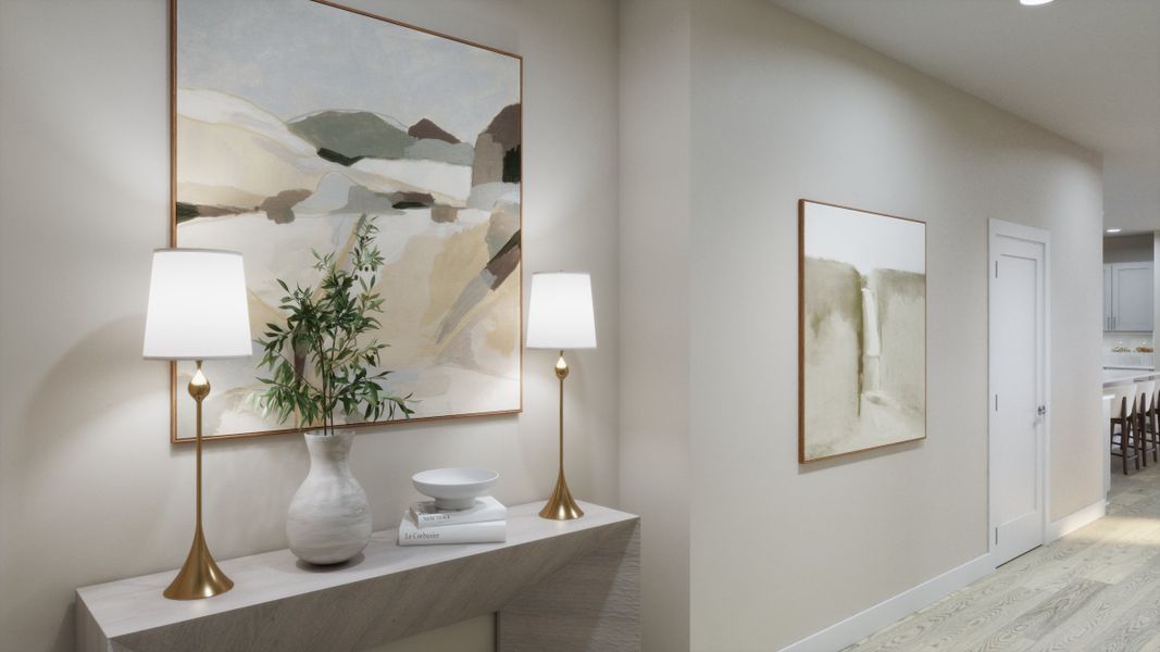 Representative furnished interior of a home built from the Acacia by Risewell Homes in Oakview, Apopka (Image 5).