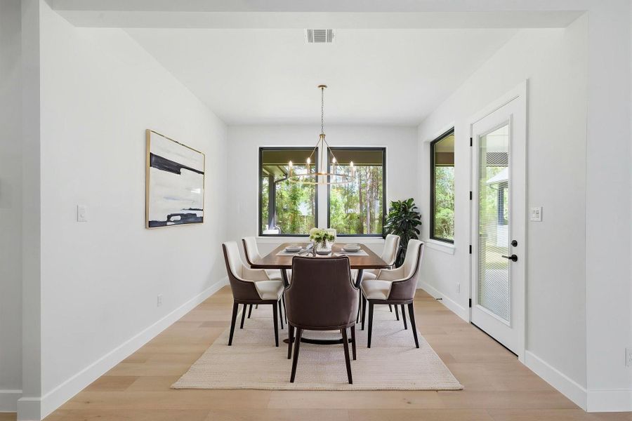 Furnished interior view inside a new home in , Montgomery (Image 31).