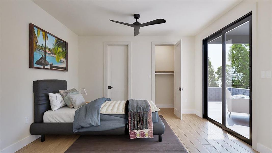 Furnished interior view inside a new home in , Graford (Image 11).