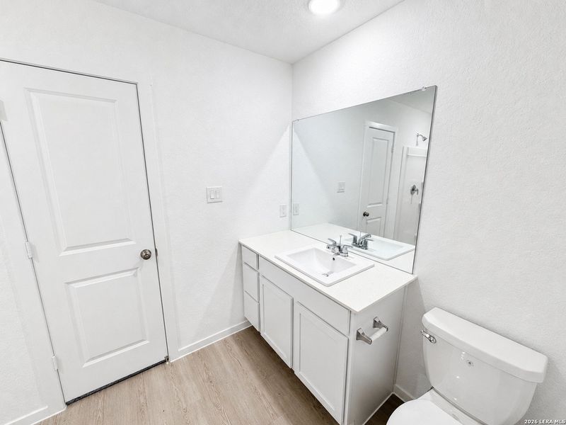 Furnished interior view inside a new home in Sapphire Grove, San Antonio (Image 6).