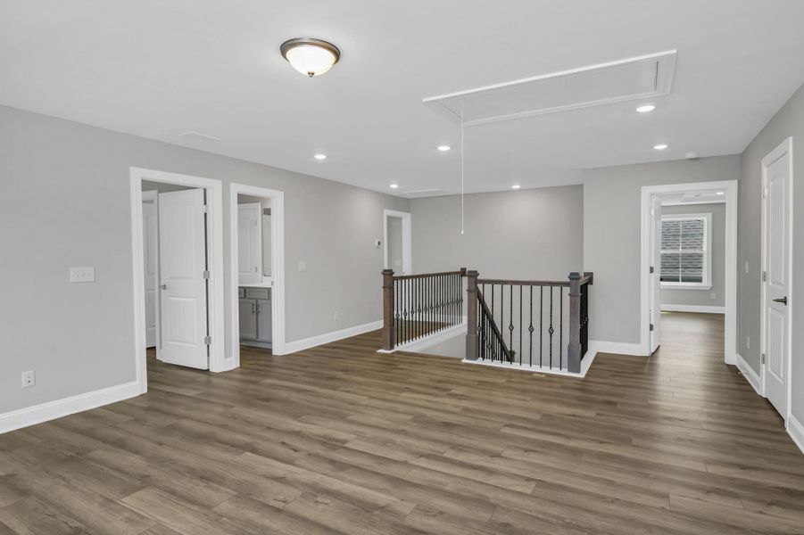 Spacious, unfurnished interior of a new home in Cobblestone Park, Blythewood (Image 27). Spacious, unfurnished interior of a new home in Cobblestone Park, Blythewood (Image 27).