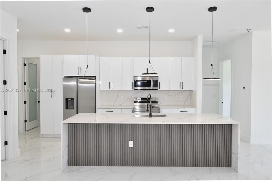 Furnished interior view inside a new home in , Lehigh Acres (Image 6).