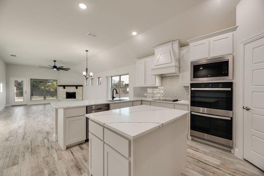 Furnished interior view inside a new home in , Lowry Crossing (Image 5).
