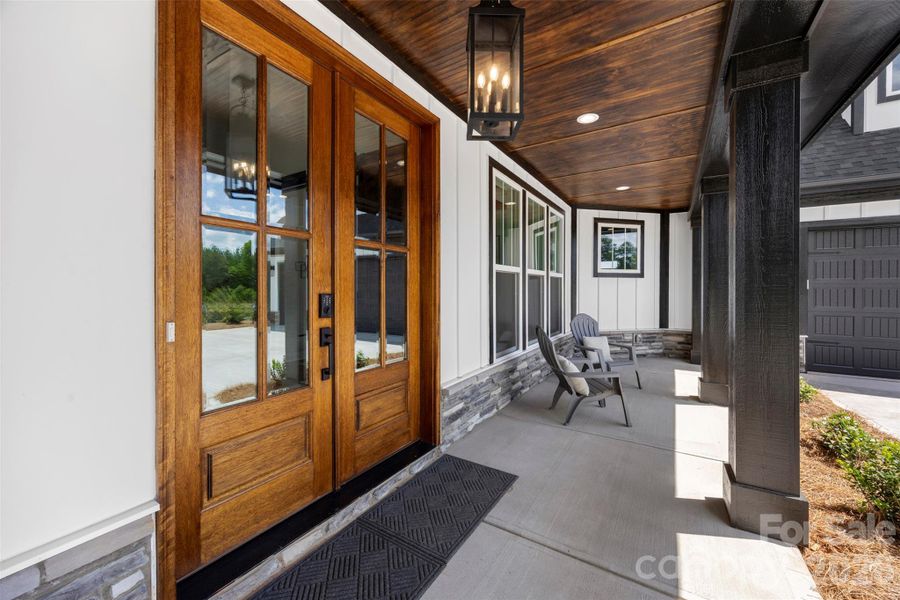 Exterior details and patio area of a home in , Lancaster (Image 29).