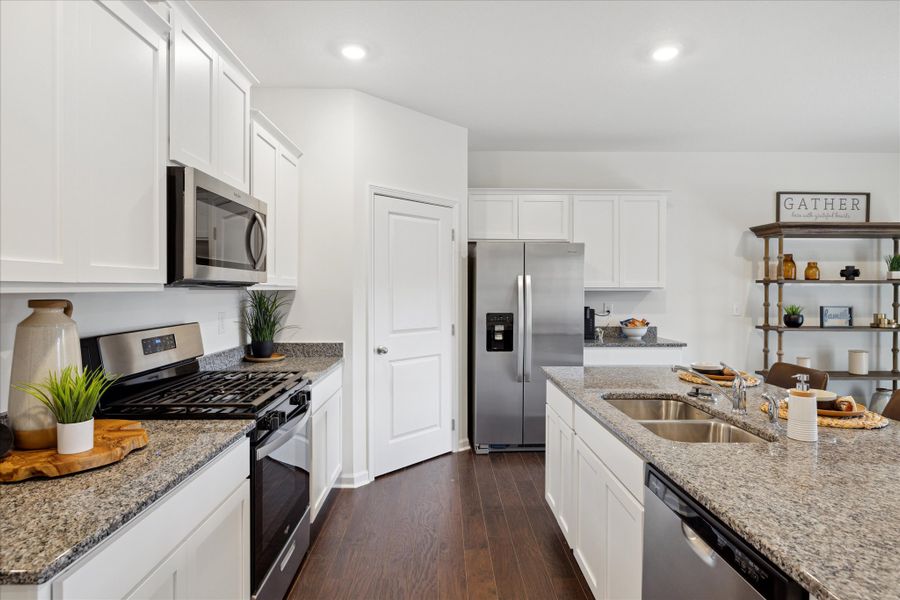 Representative furnished interior of a home built from the Cali by D.R. Horton in The Ridge at Neals Landing, Knoxville (Image 14). Representative furnished interior of a home built from the Cali by D.R. Horton in The Ridge at Neals Landing, Knoxville (Image 14).