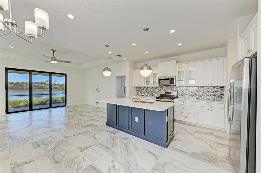 Furnished interior view inside a new home in , Sarasota (Image 15).
