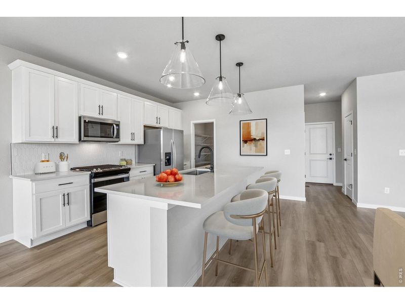 Furnished interior view inside a new home in Farmstead, Berthoud (Image 17).