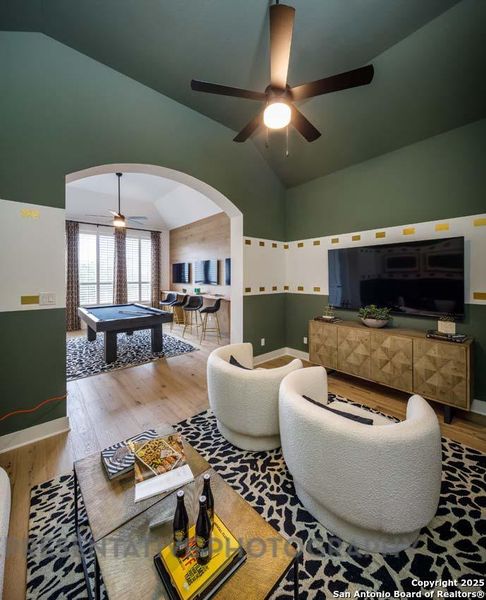 Furnished interior view inside a new home in Esperanza, Boerne (Image 11).