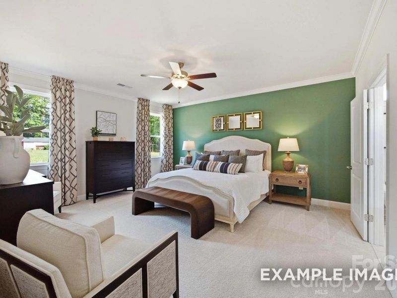 Furnished interior view inside a new home in Windgate, Mooresville (Image 24).