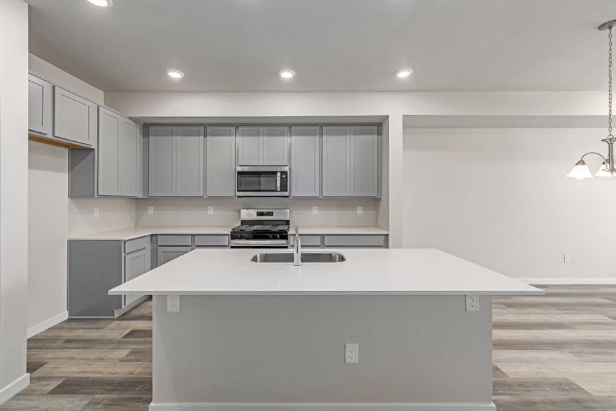 Furnished interior view inside a new home in Arras Park, Thornton (Image 7).