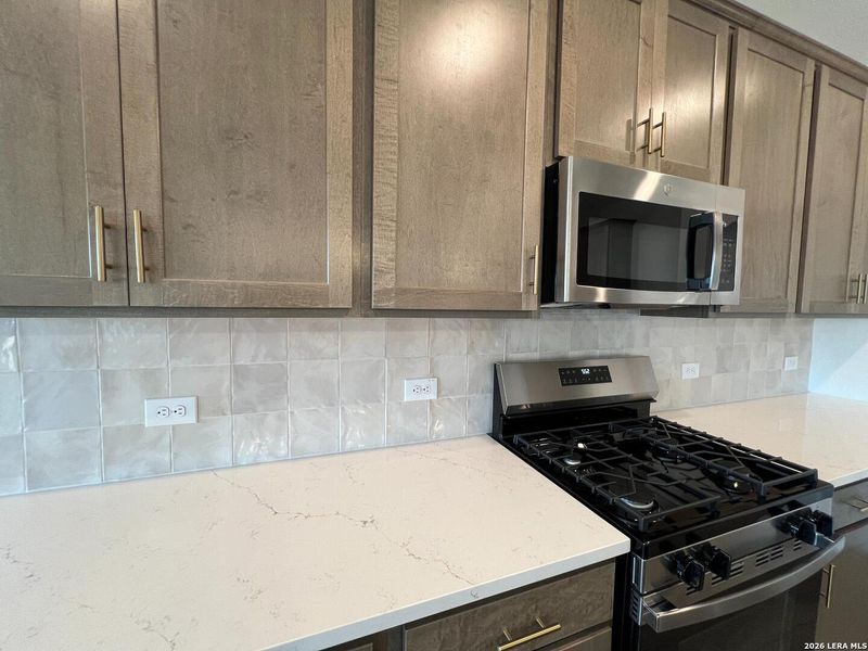 Furnished interior view inside a new home in Nopal Valley, San Antonio (Image 9).