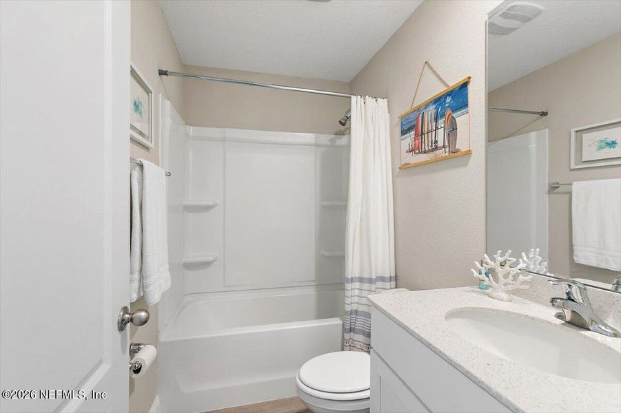 Furnished interior view inside a new home in Dorado at Entrada, St. Augustine (Image 9).