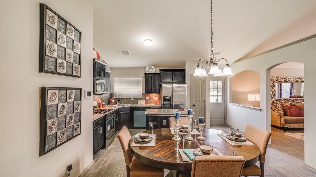 Furnished interior view inside a new home in Crossland, Clint (Image 13).