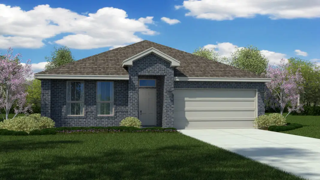 Representative exterior photo of a completed home built from the Carlsbad by D.R. Horton in Northstar West, Fort Worth, TX (Image 2).