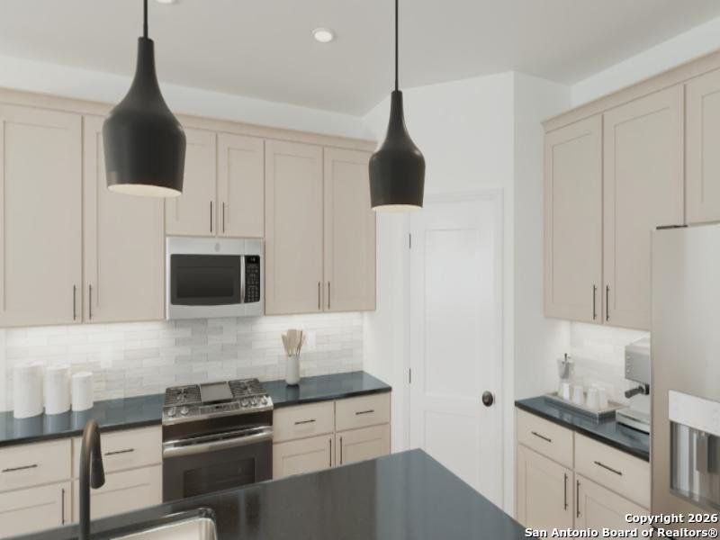 Furnished interior view inside a new home in Cordova Trails, Seguin (Image 6).