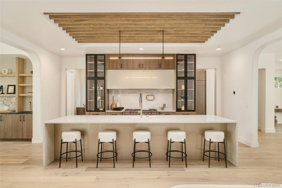 Furnished interior view inside a new home in , Denver (Image 17).