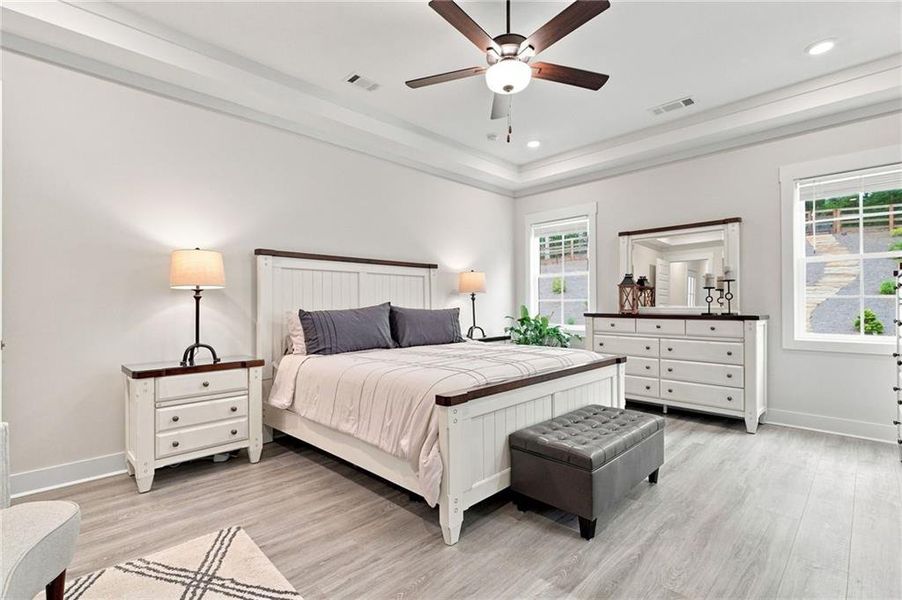 Furnished interior view inside a new home in , Ball Ground (Image 14). Furnished interior view inside a new home in , Ball Ground (Image 14).