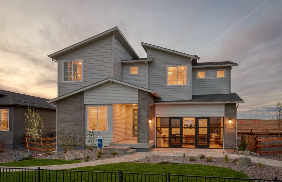 Explore the stunning Quincy floor plan at The Aurora Highlands now.